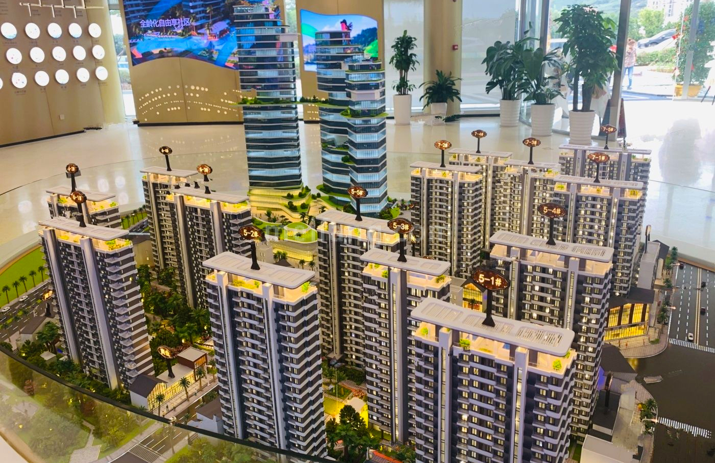 金冠亚沙村西区实景图