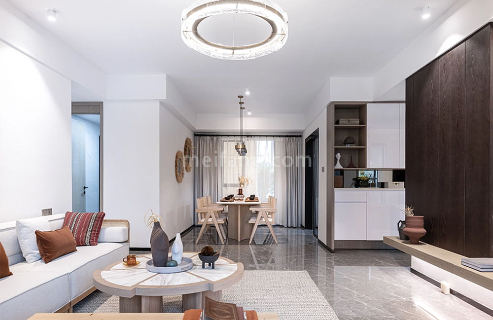 鸿基翡翠湖建面127㎡洋房-客厅