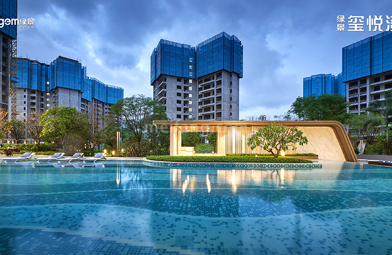绿景玺悦湾实景图
