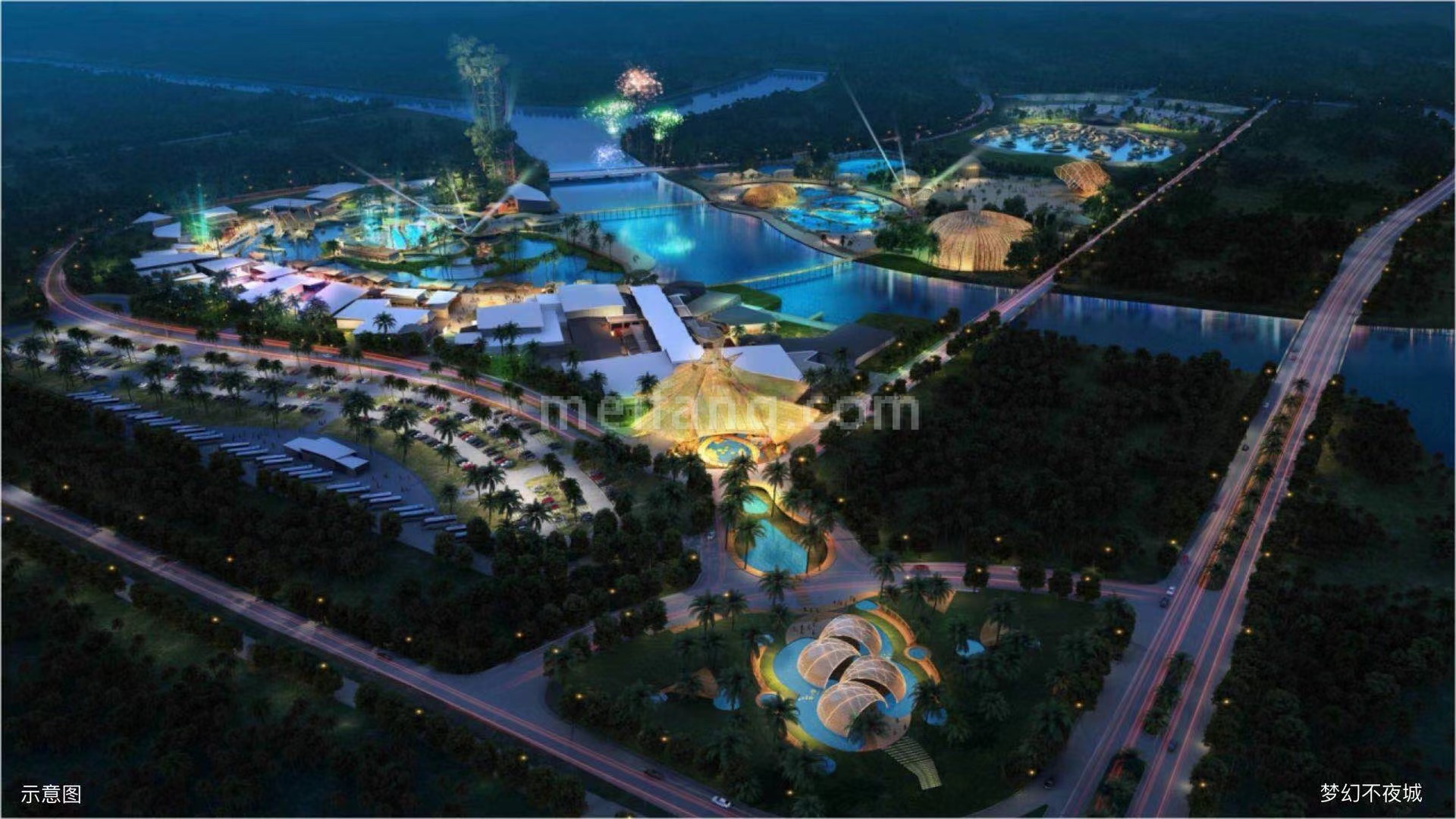 和泓海棠府梦幻不夜城