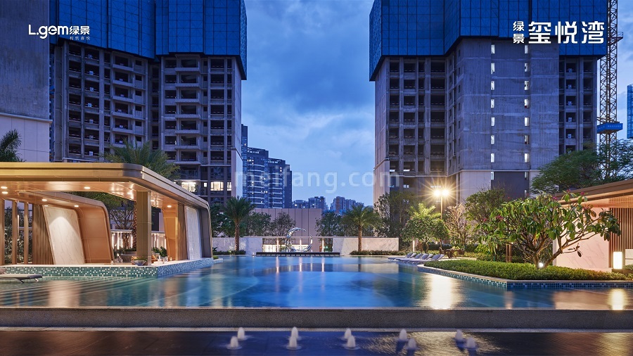 绿景玺悦湾实景图