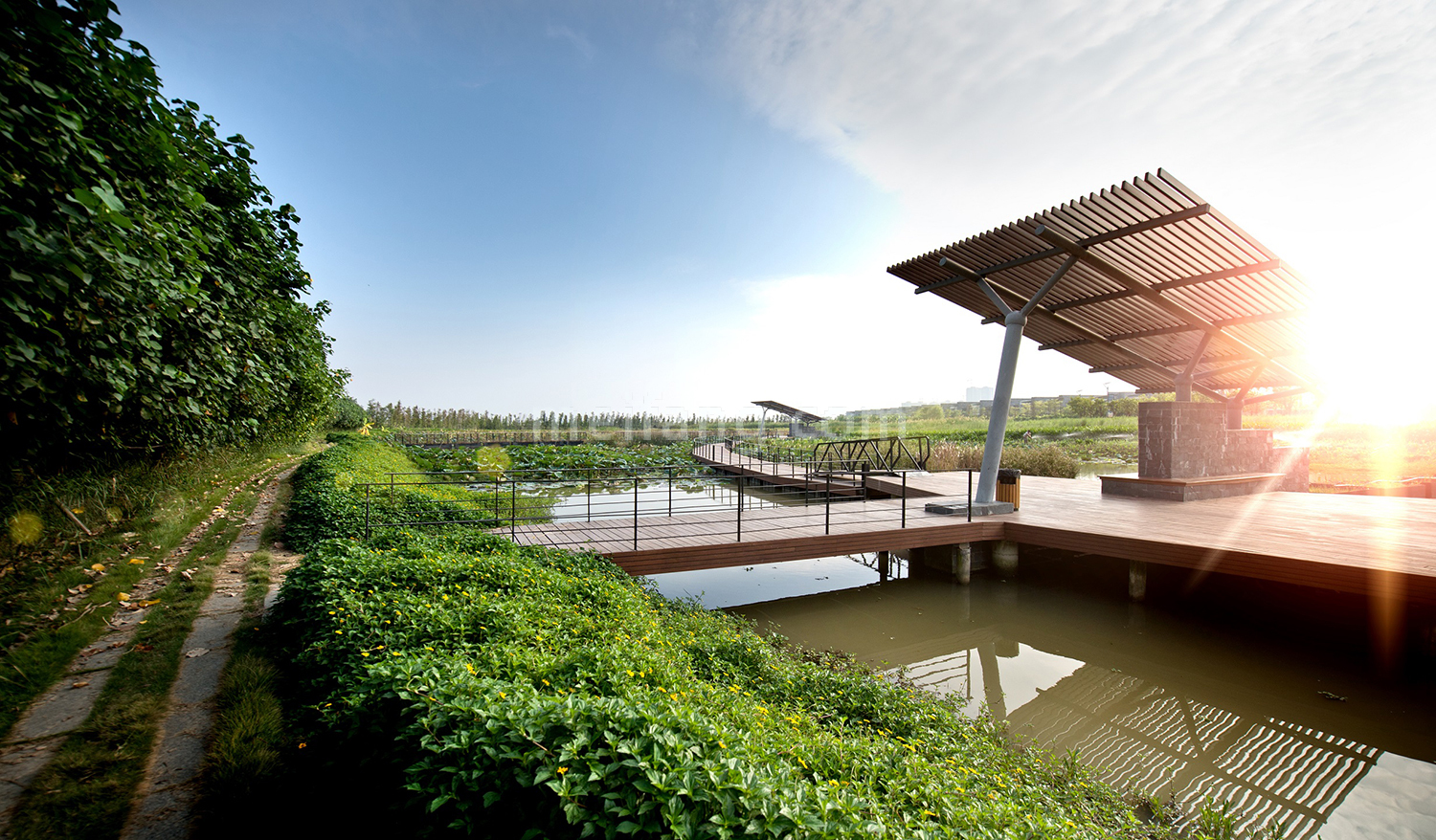 华发又一城9期华发水郡湿地公园