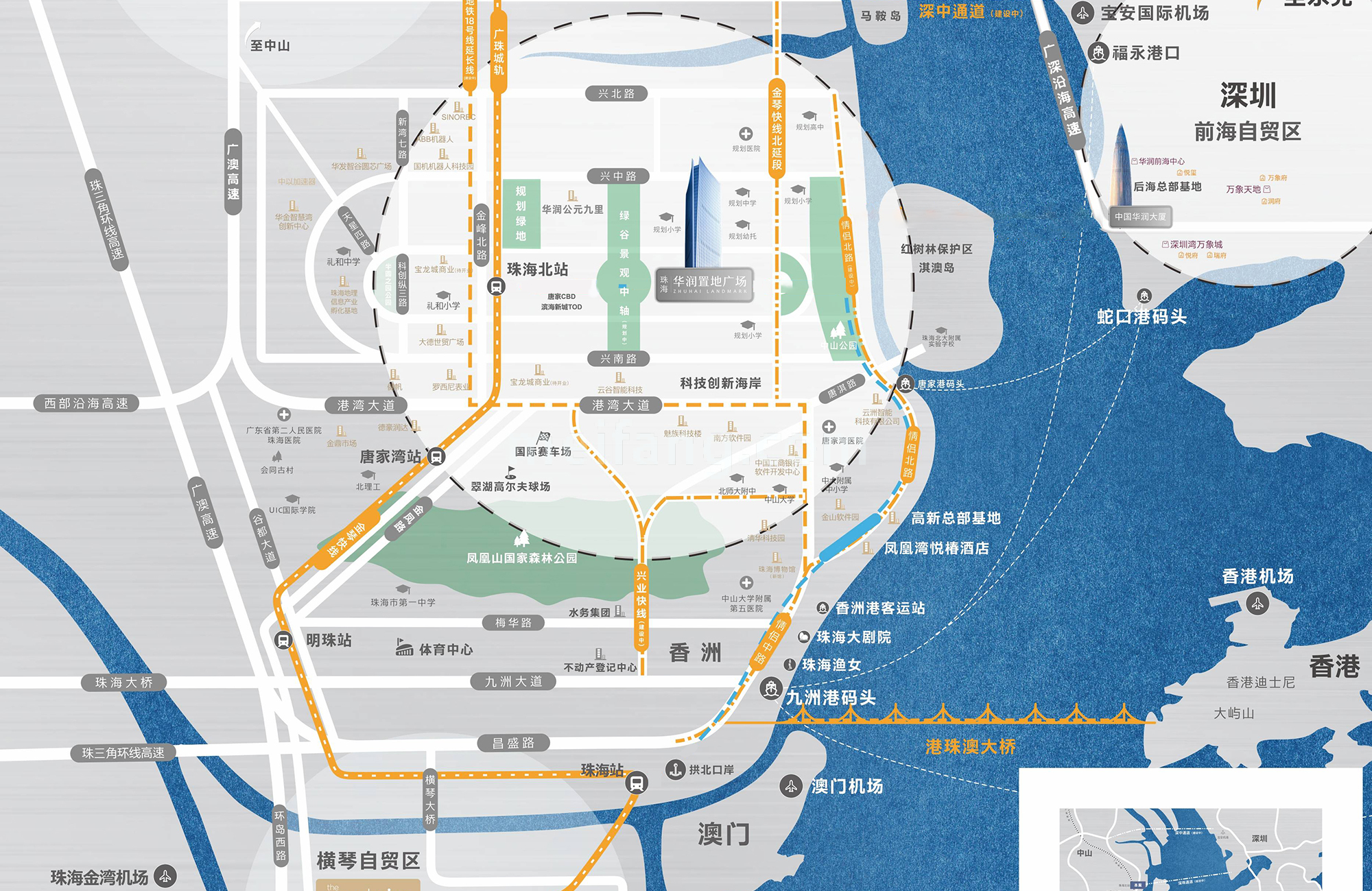 华润置地广场区位图