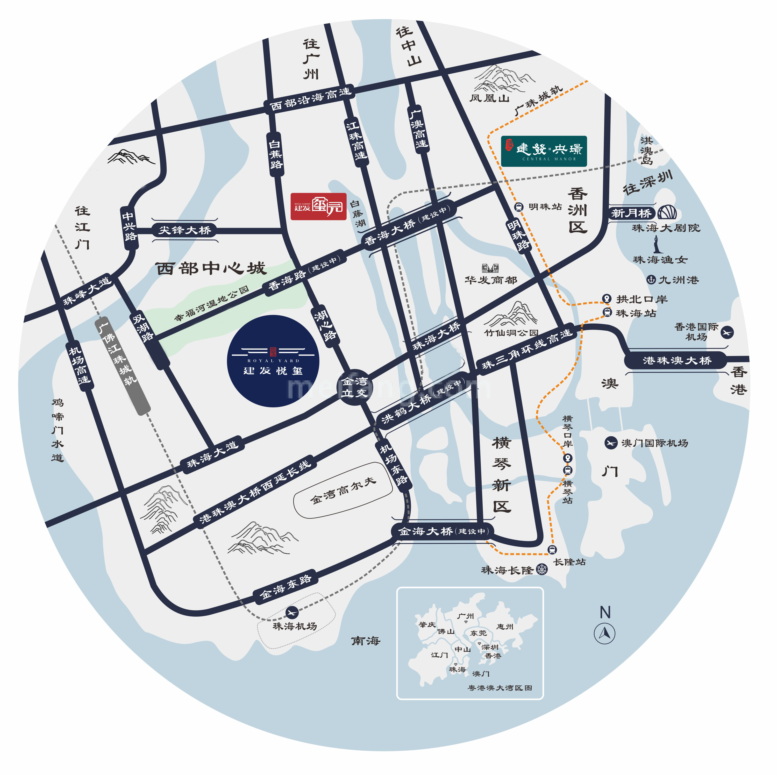 建发悦玺二期区位图