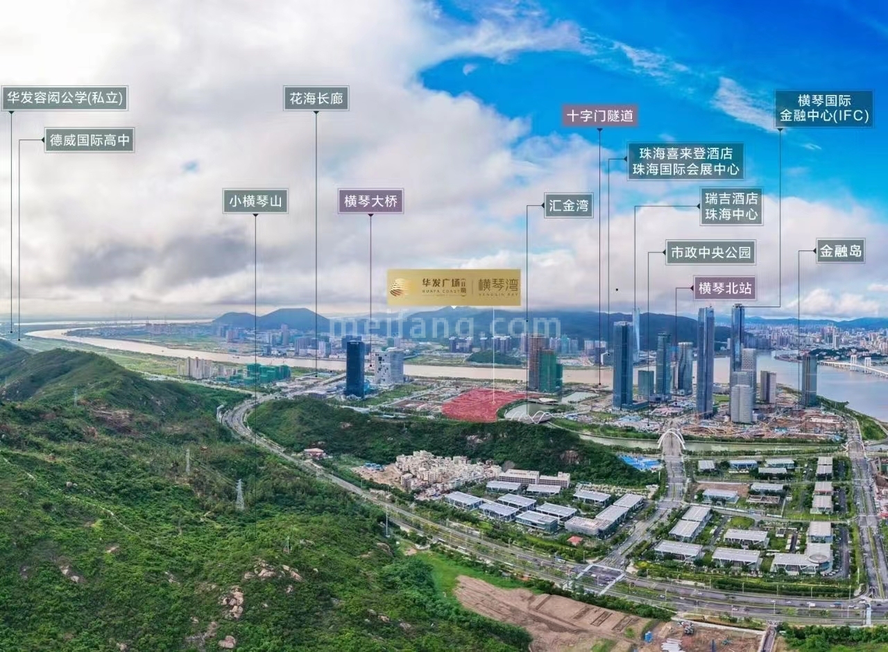 华发广场Ⅱ期横琴湾周边实景