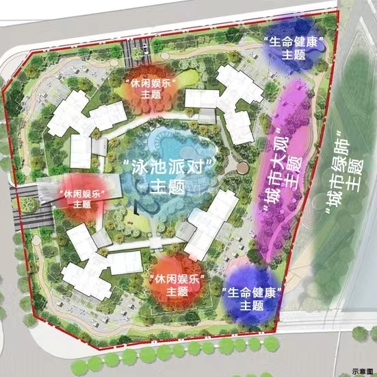 华发广场Ⅱ期横琴湾32#地块园林主题