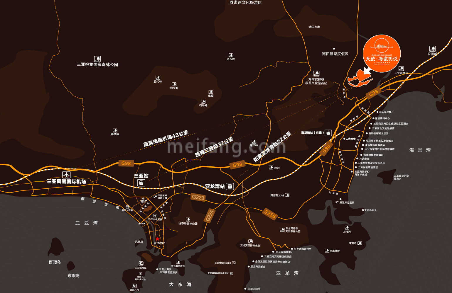 海棠·海南三亚天使海棠明悦多少钱，天使海棠明悦户型地址详情-美房网