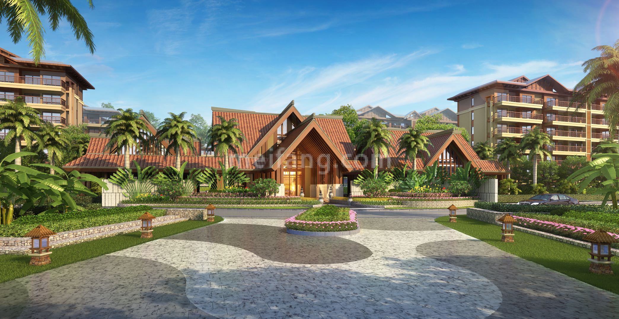 首创禧悦湾效果图