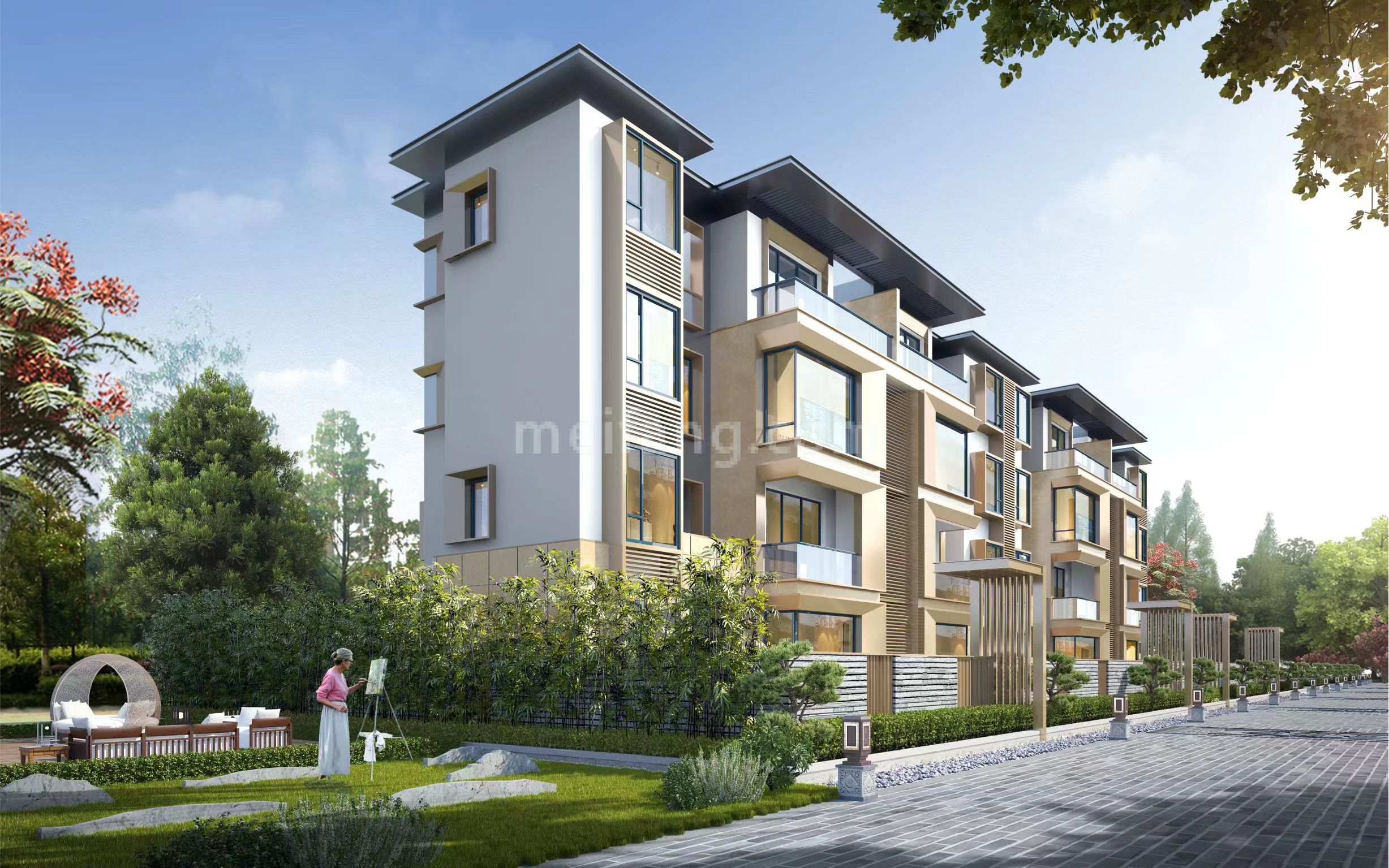 观澜湖星光里效果图