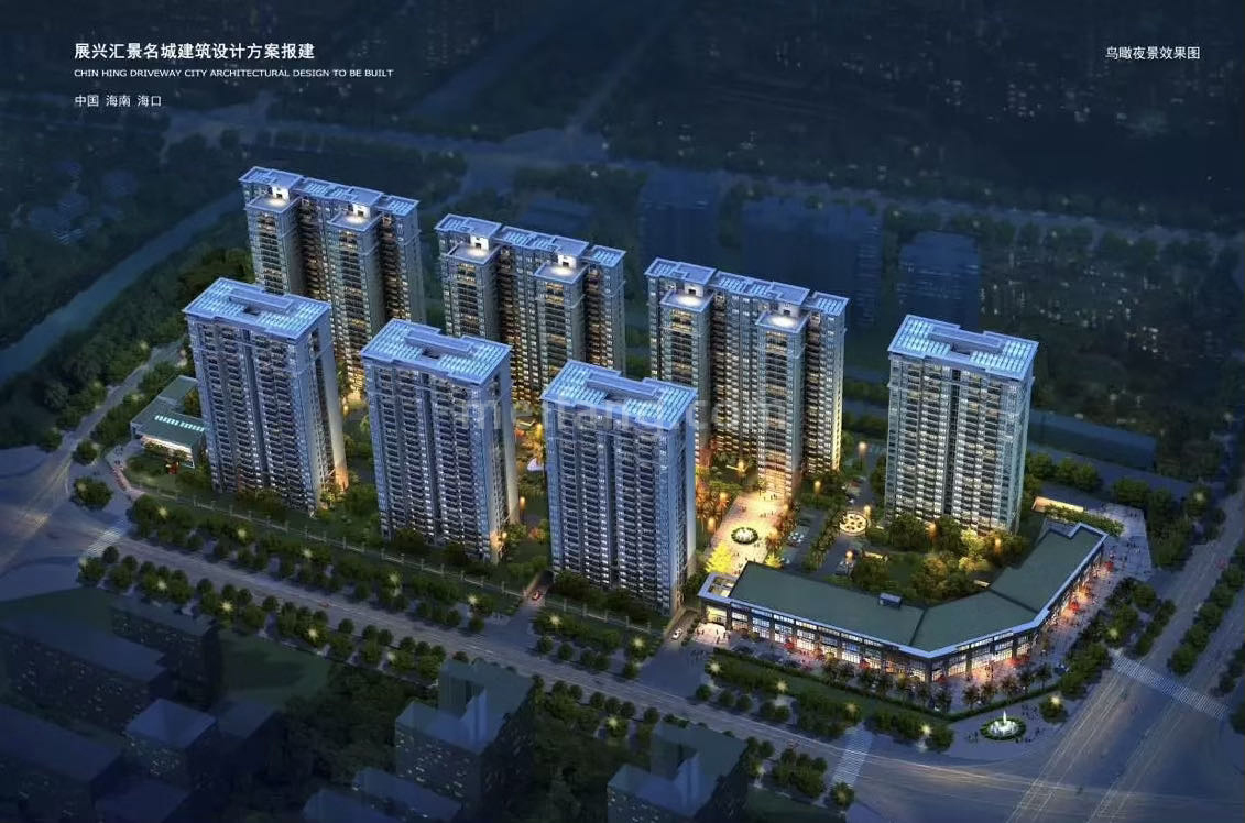 展兴汇景名城鸟瞰图