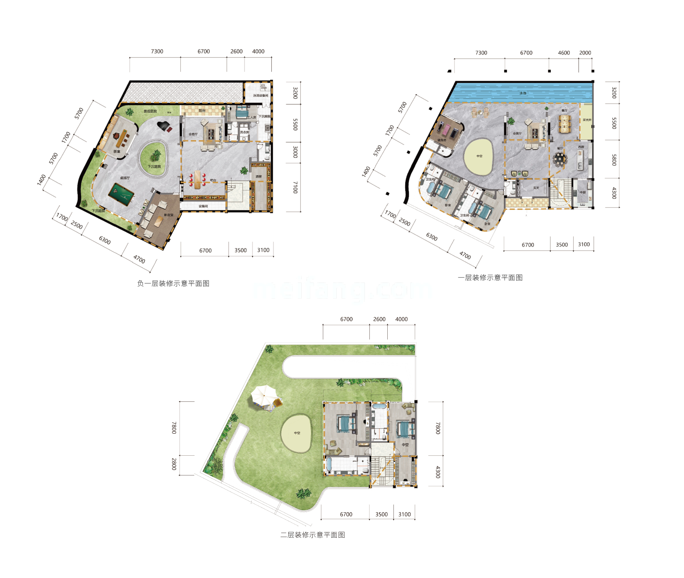 联排 云墅 建筑面积219㎡