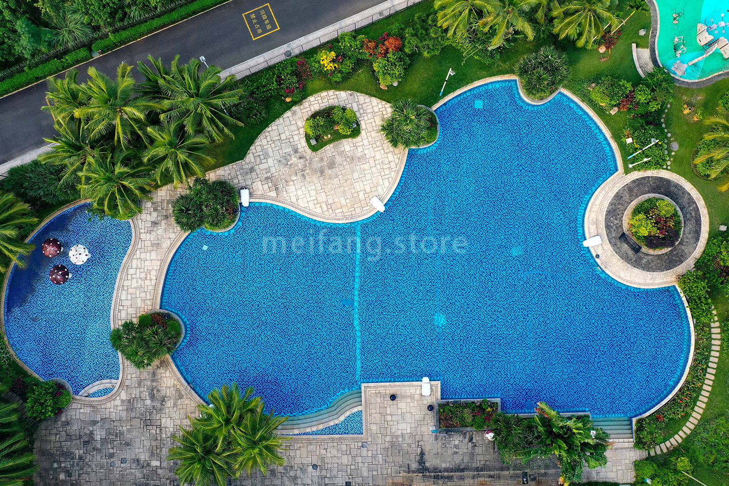 碧桂园椰城 泳池实景图