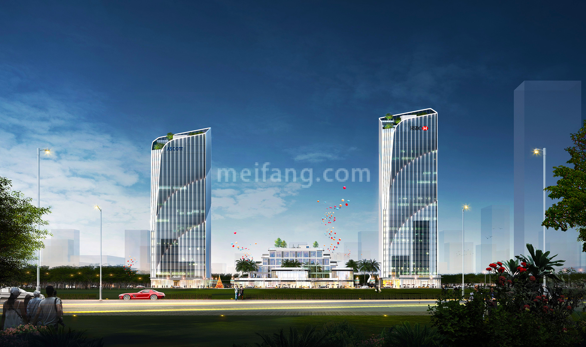 奥园天悦广场效果图