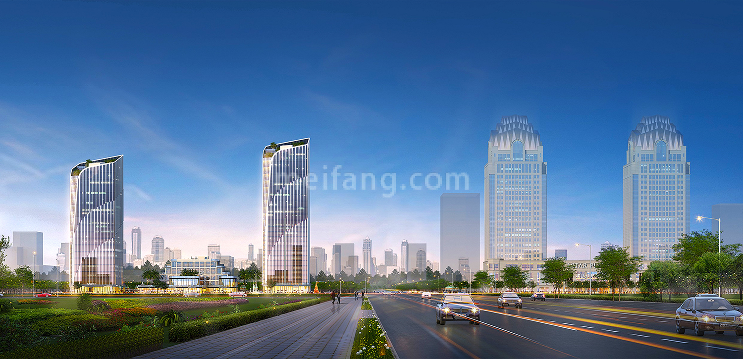 奥园天悦广场效果图