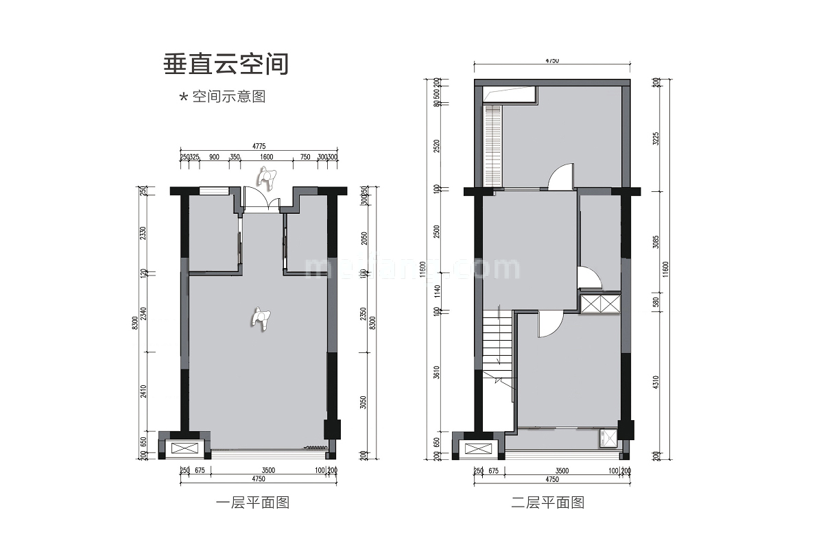 创意空间 垂直云空间 建筑面积52-62㎡