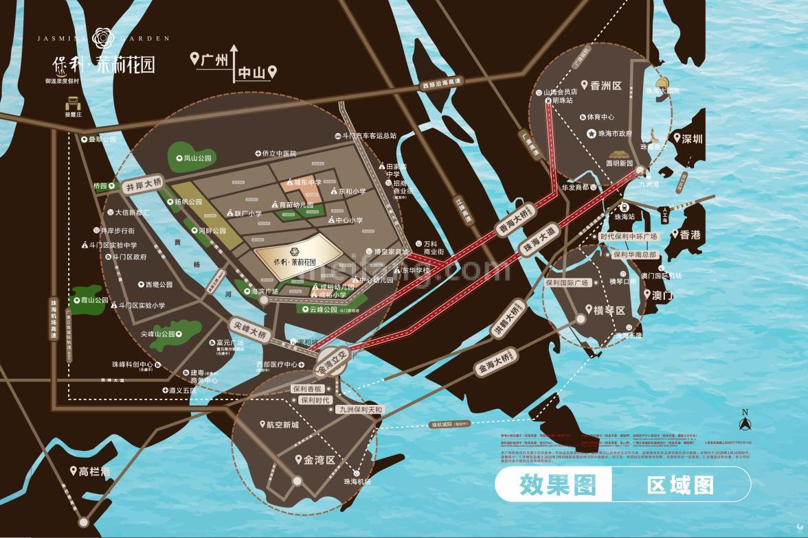 保利茉莉花园区位图