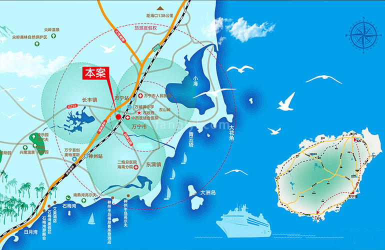 滨湖尚城区位图