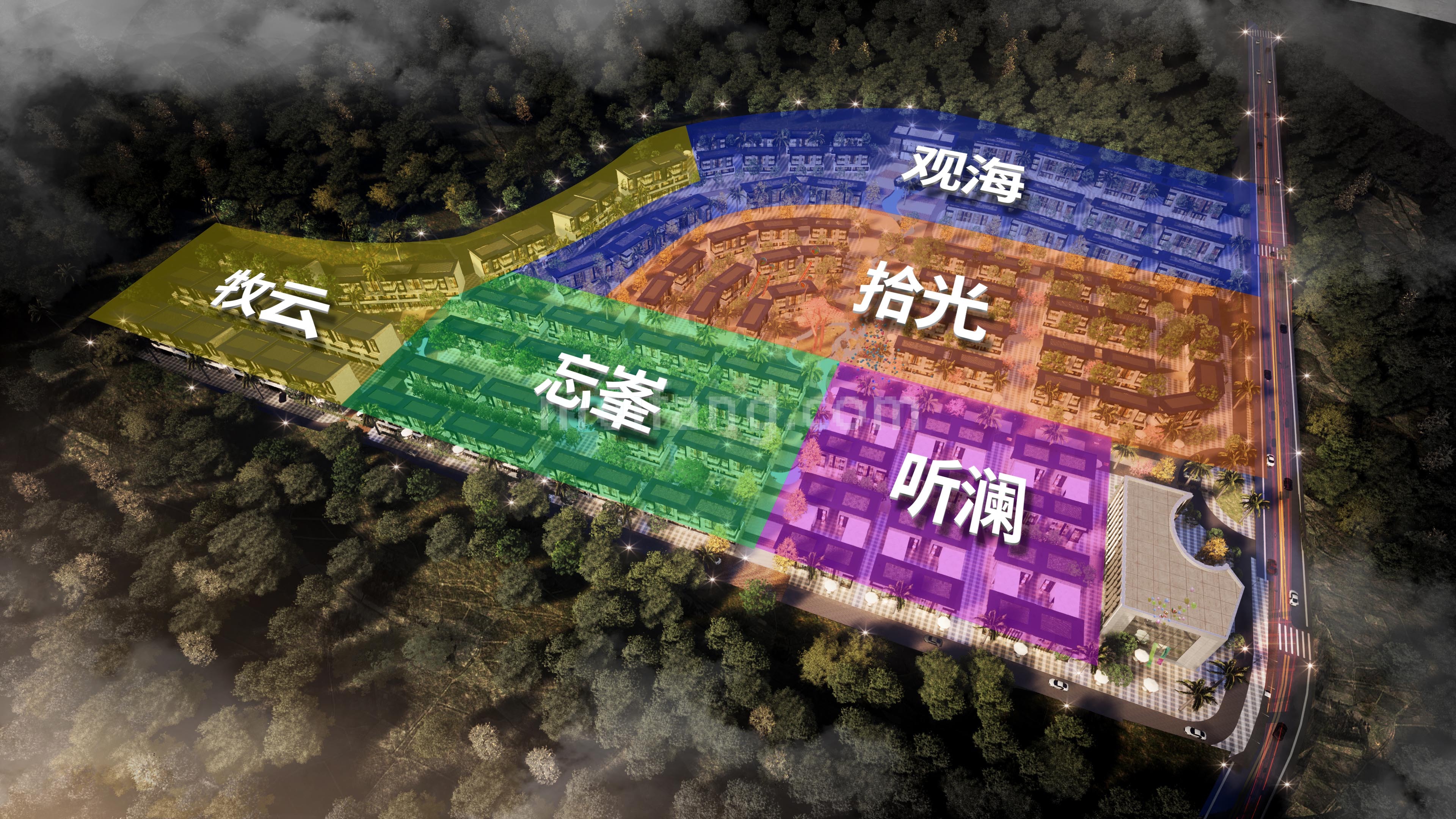 石梅湾鹭鸣谷