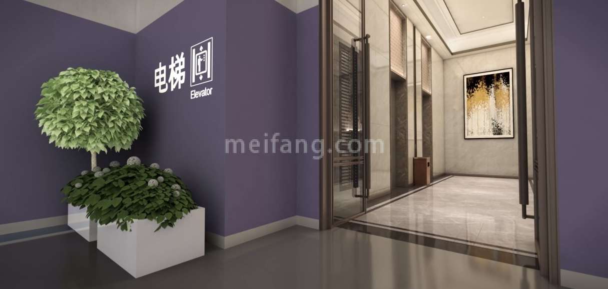 广银畔山林语电梯间