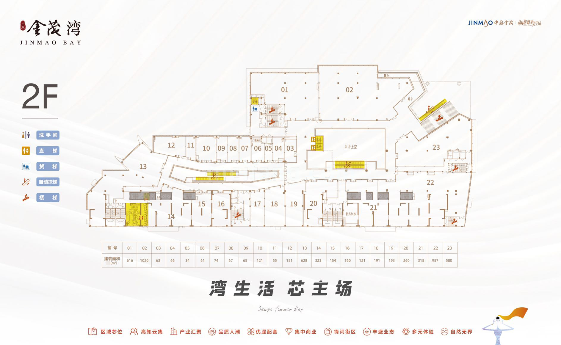 商铺 二层平面图