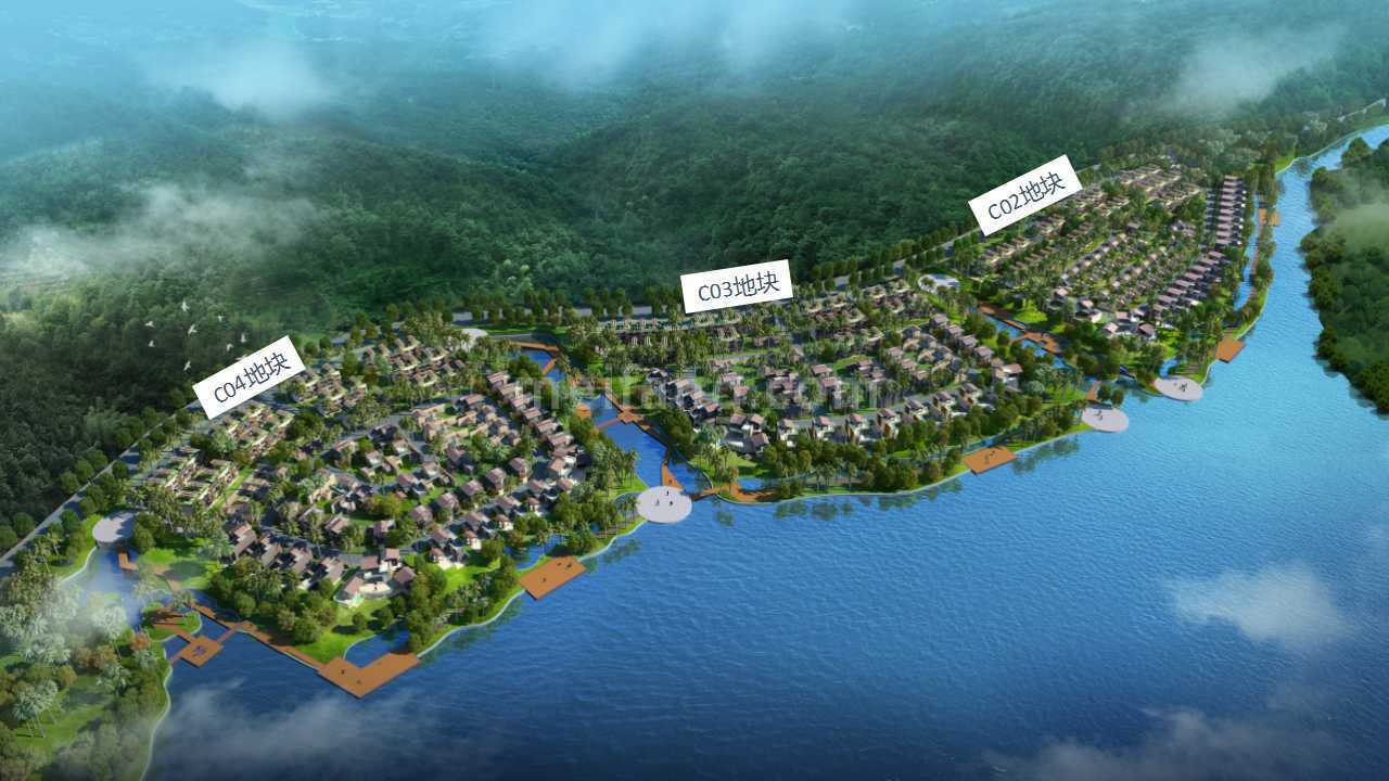 中交海棠麓湖别墅地块位置