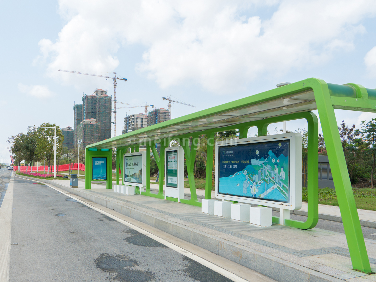 中冶逸璟公馆公交站