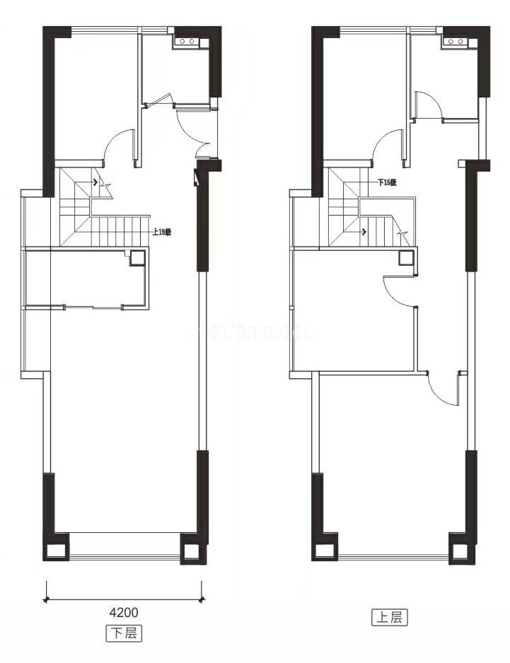 loft 1#A-2户型 建面78㎡