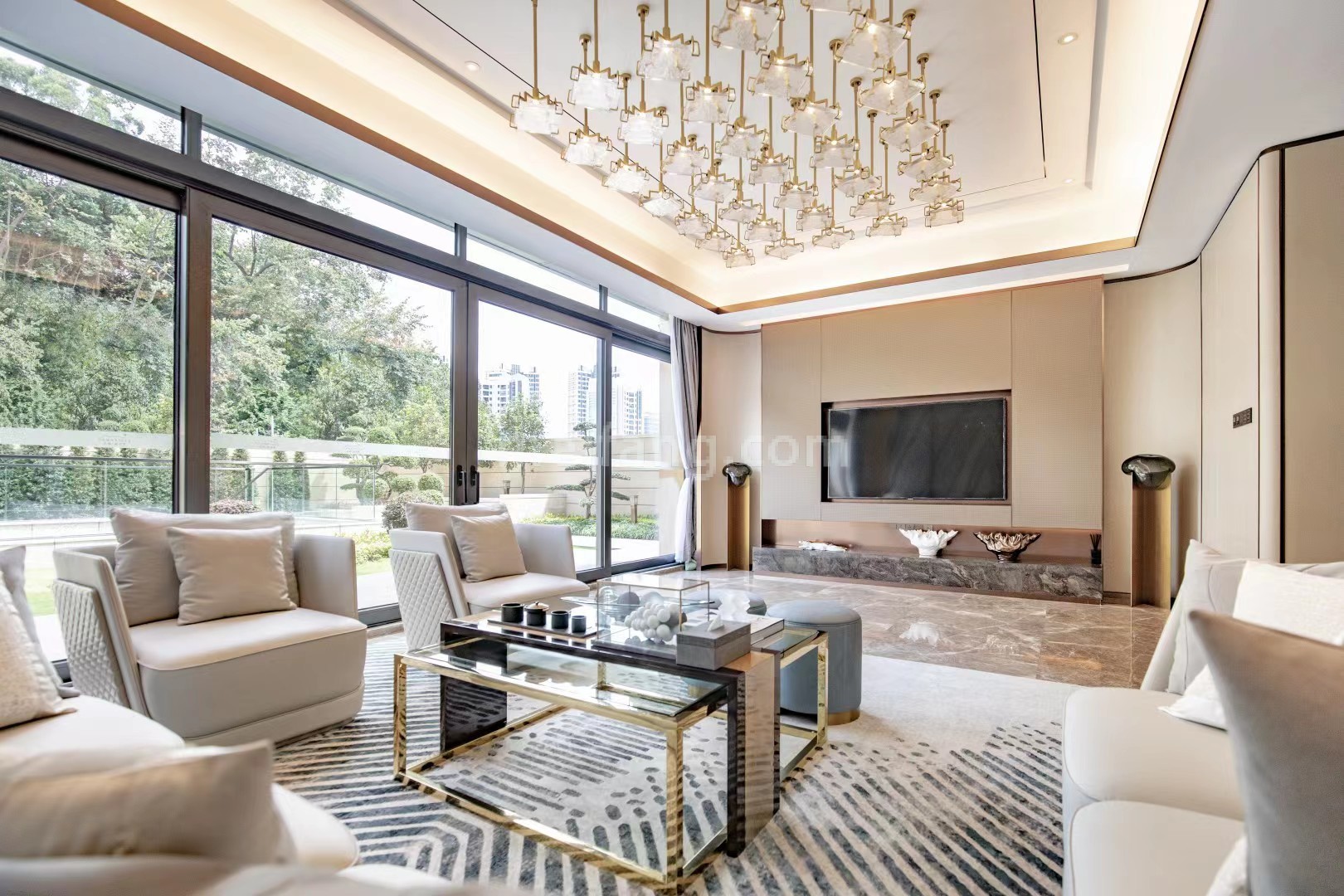 卓越唐家墅客厅