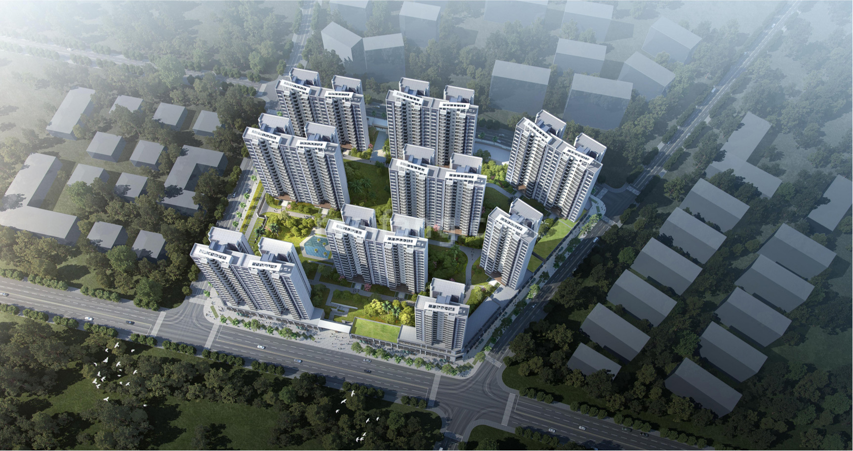 保利云上鸟瞰图