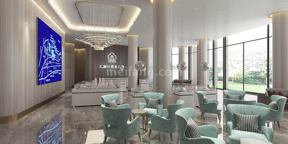 文澜江商业广场营销中心实景