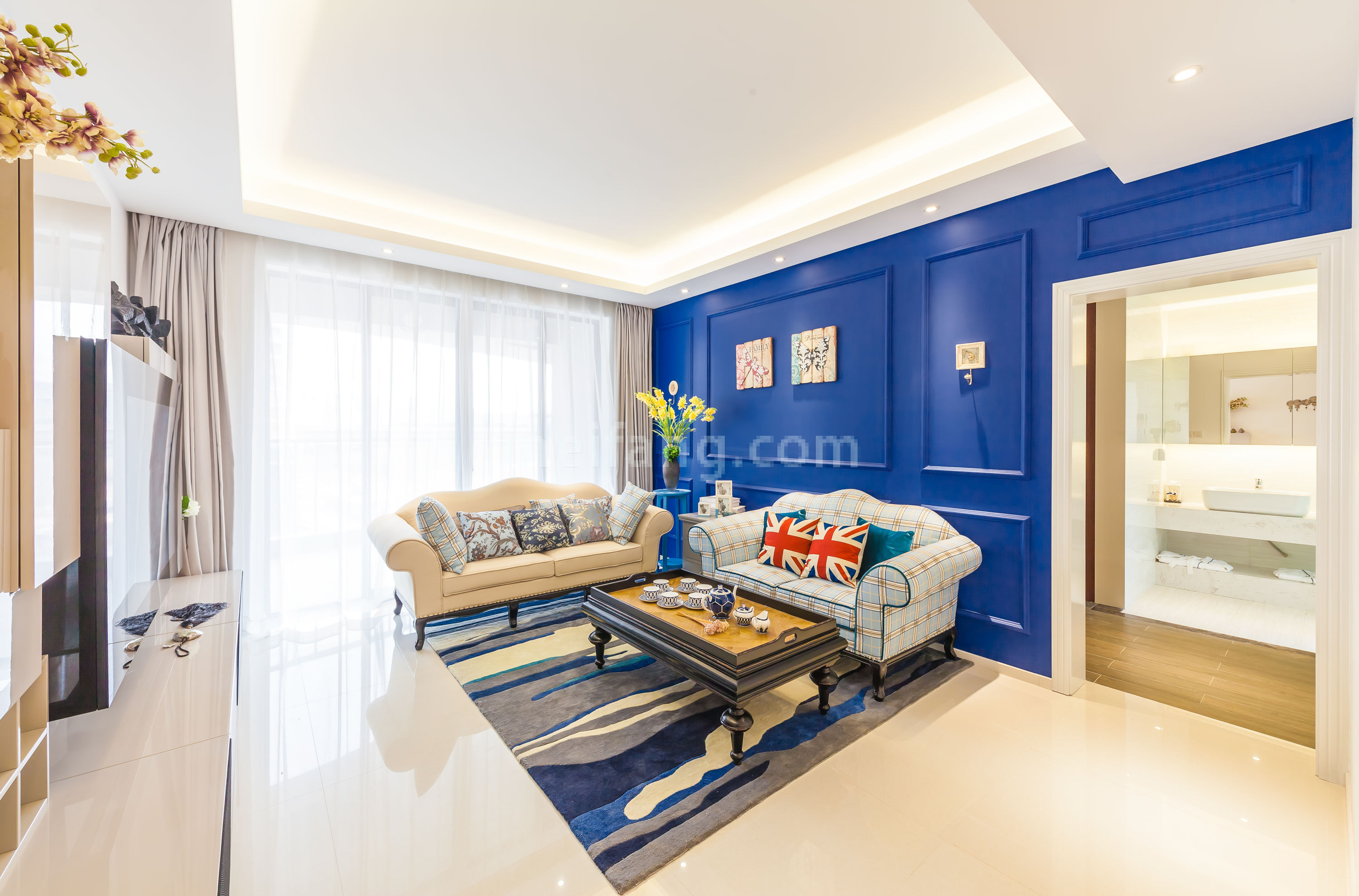 时分亚龙湾客厅