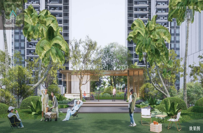 保利汀澜和著效果图