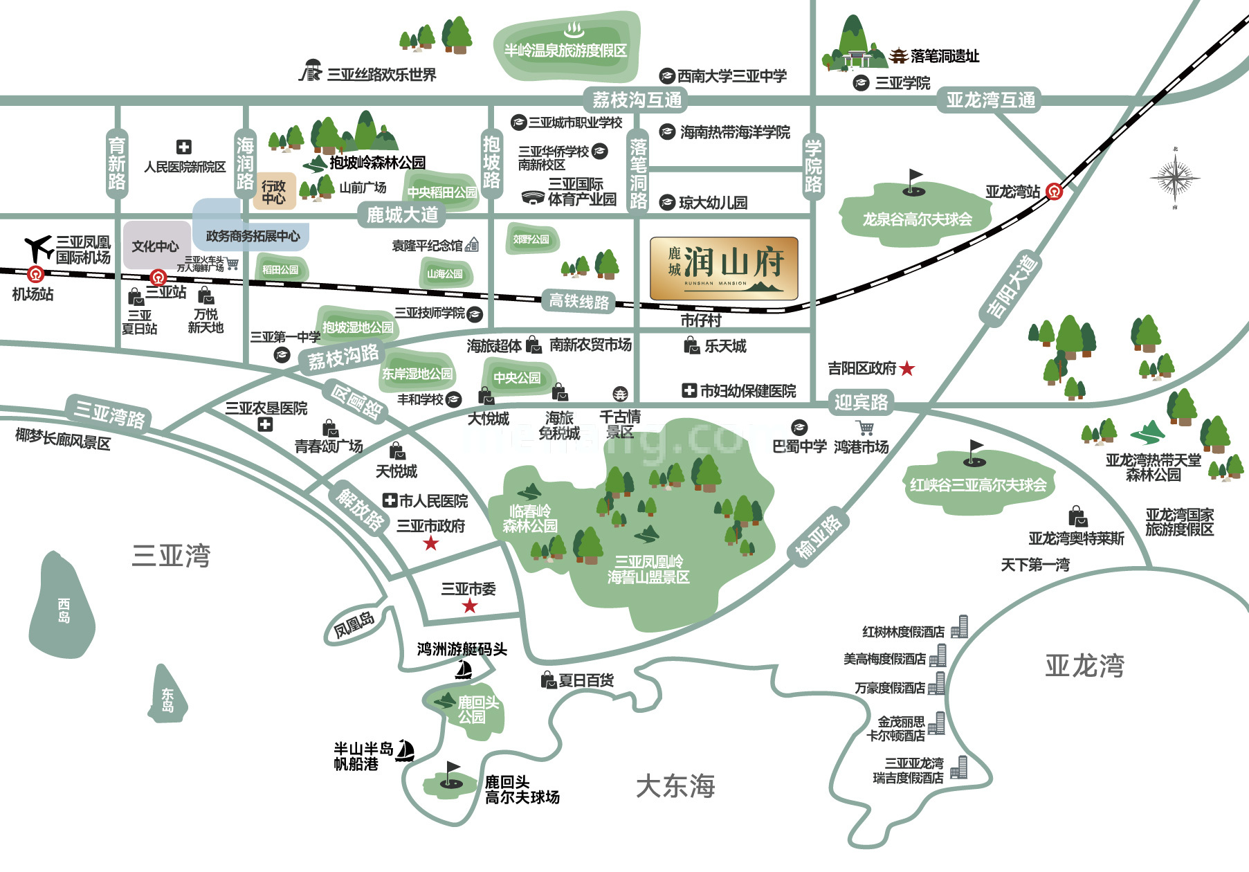 鹿城润山府