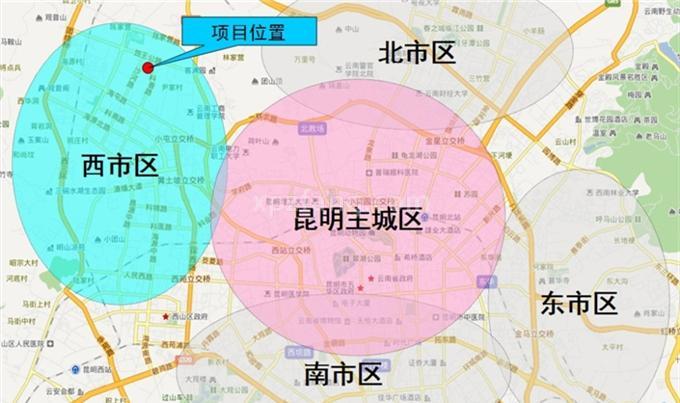 中铁云时代广场 交通图