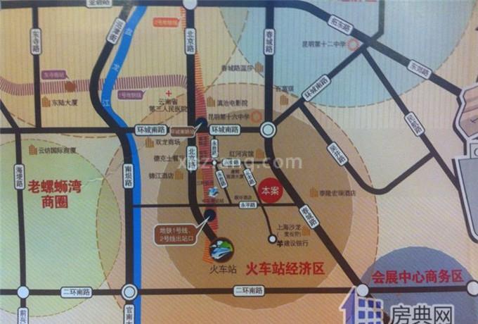 鼎晟国际 交通图