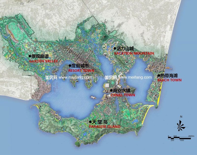 黎安港概念规划