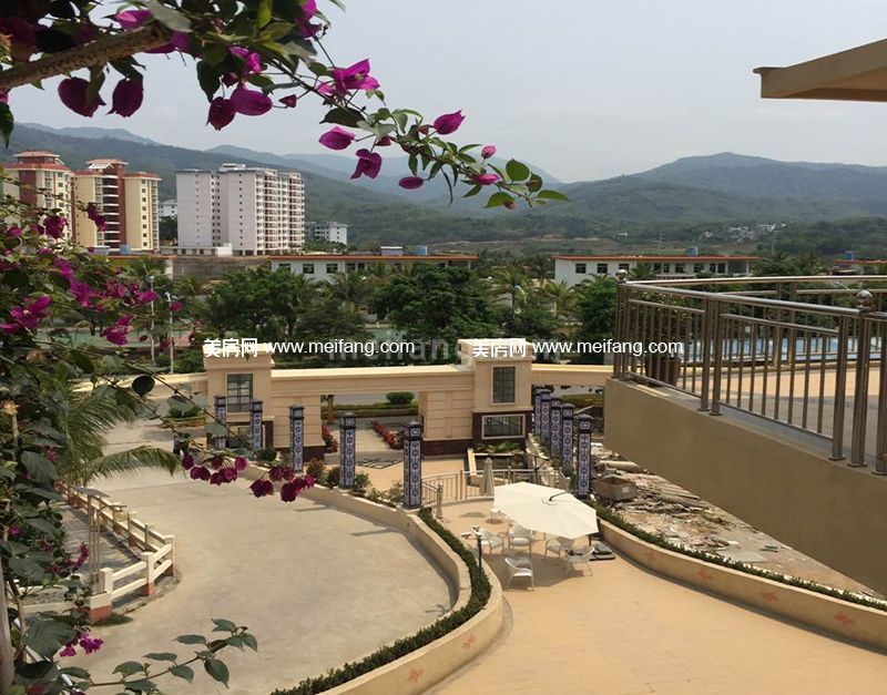 圣煜颐山居小区道路实景图