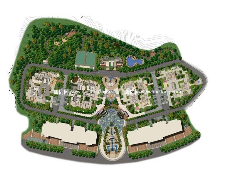 圣煜颐山居规划图