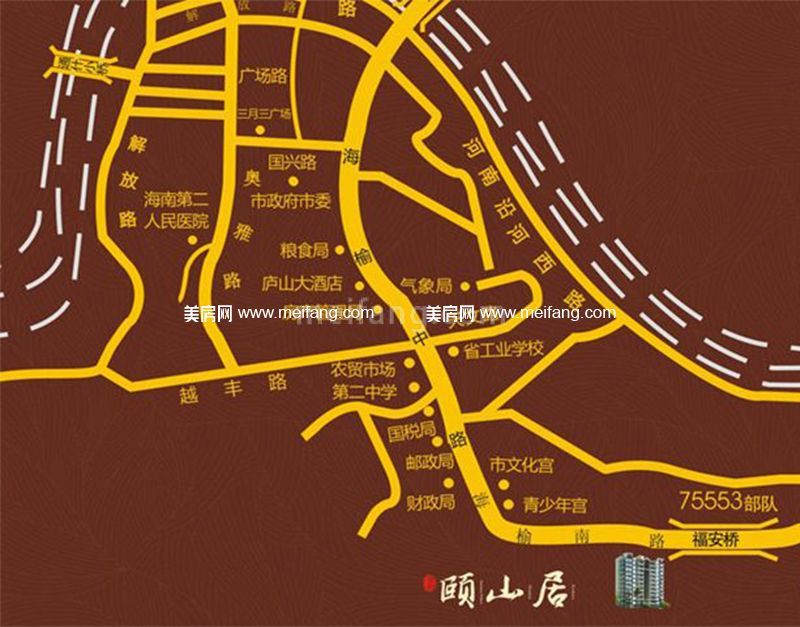 圣煜颐山居位置图