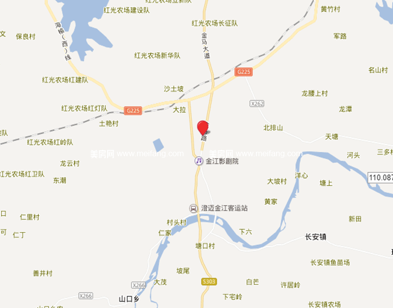 水韵金江 区位图