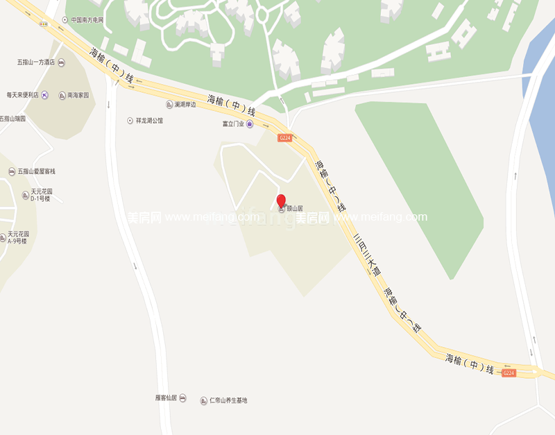 圣煜颐山居区位图