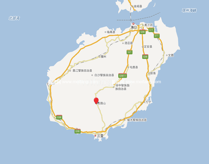 圣煜颐山居区位图