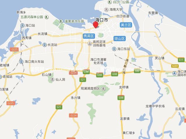 国贸城市花园位置图