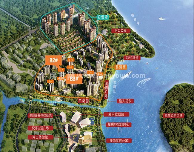 前沿播报:临高富力悦海湾4月在售房源全介绍!