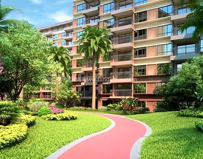 万宁宝安兴隆椰林湾在售户型46-68㎡,均价18000元/㎡