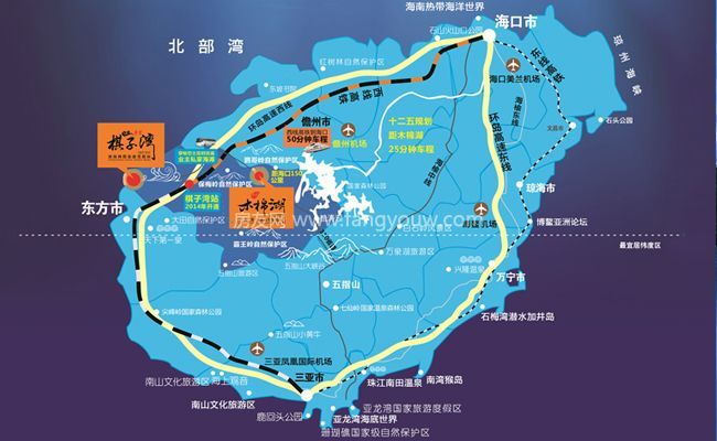 昌江希望棋子湾洋房在售58-271㎡,104万/套起,全款可享95折