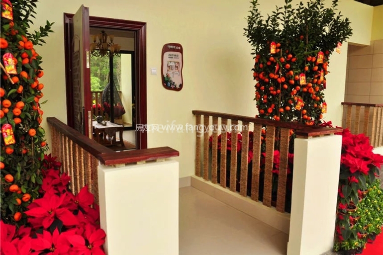 双大野奢世界样板间：入户花园