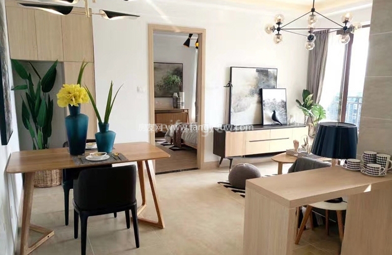 桃源居御品样板间：客厅