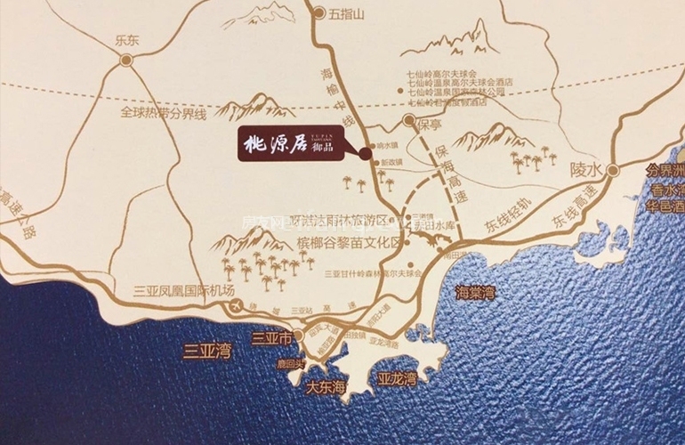 桃源居御品区位图