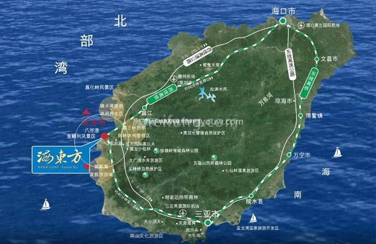 海东方区位图